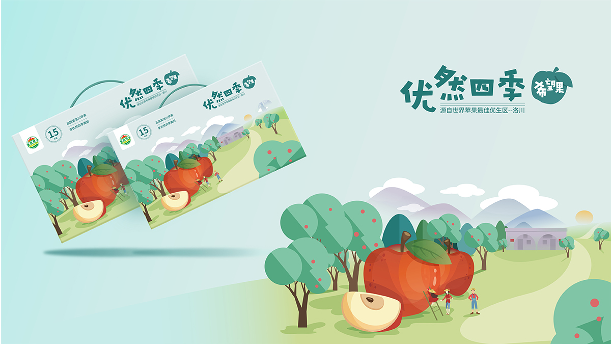 武漢包裝設計，水果包裝設計，農(nóng)產(chǎn)品包裝設計